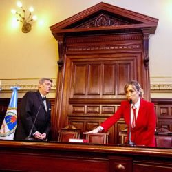 Anabel Fernández Sagasti juró como integrante del Consejo de la Magistratura