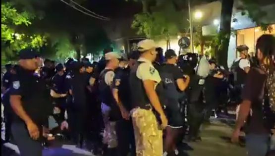 Más de 10 detenidos tras una nueva marcha contra San Jorge