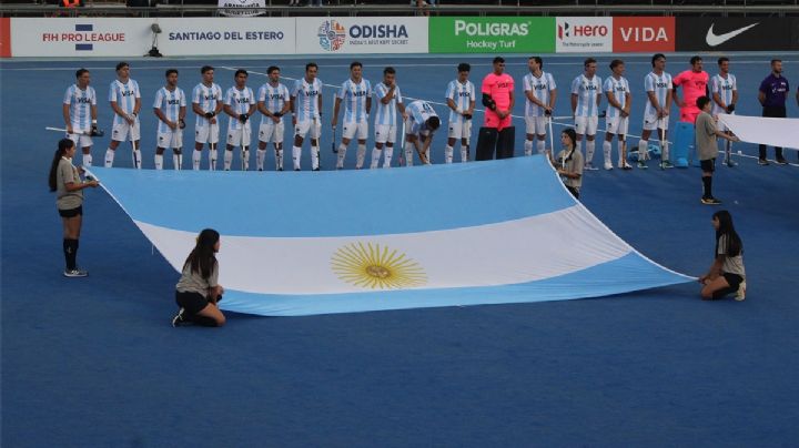 FIH Pro League: Los Leones golearon a Pakistán