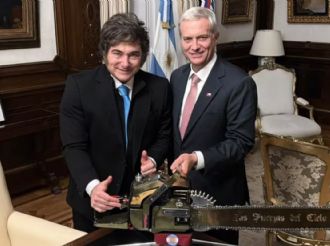 Milei recibió a José Antonio Kast en la Casa Rosada