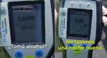Manejaba con 2,24 gramos de alcohol en sangre y le retuvieron la licencia