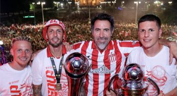 Domínguez aseguró que su continuidad en Estudiantes “no depende de él”