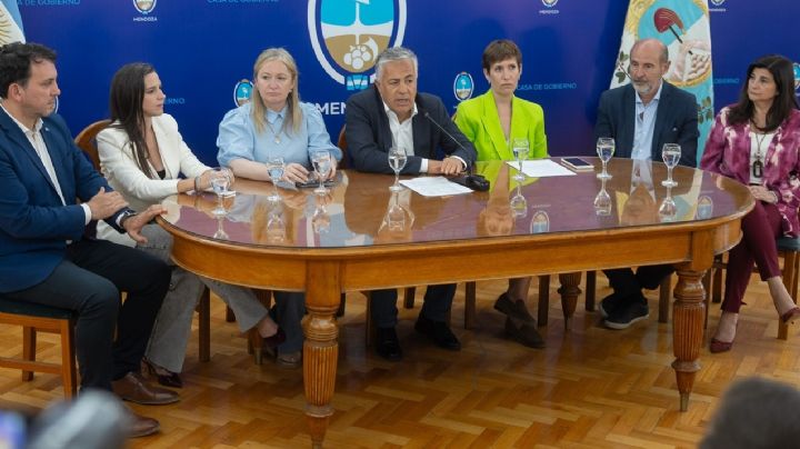 Cornejo sale a impostar confianza en la previa de una nueva marcha contra la minería