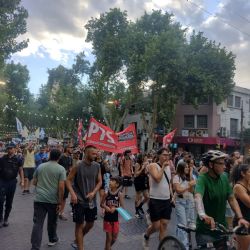 Miles de personas marcharon contra la minería en Mendoza