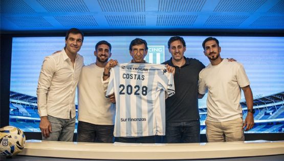 Gustavo Costas renovó su contrato con Racing por 3 años más