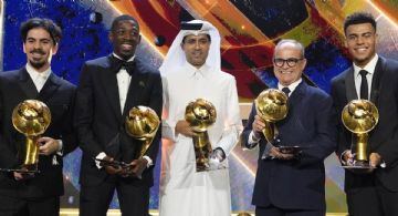 Globe Soccer Awards: Dembele fue elegido el mejor jugador