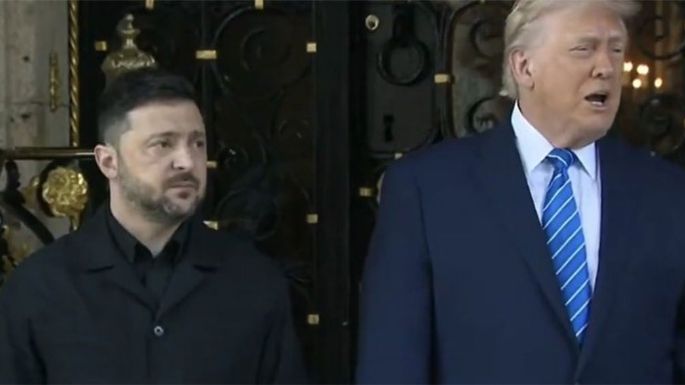 “Estamos en las etapas finales”: Donald Trump recibió a Zelensky en su residencia