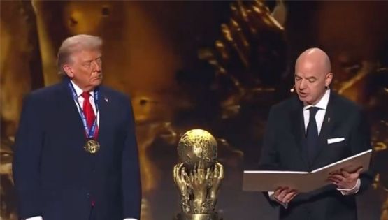 Trump terminó la discusión: fútbol es fútbol y punto