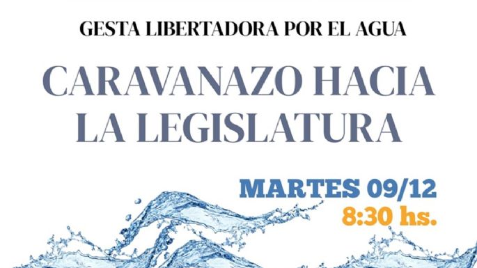 El martes también llegará gente del Este y Lavalle en caravana para apoyar el rechazo a San Jorge