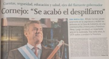 Así arrancó la década cornejista en el Gobierno de Mendoza