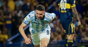 Maravilla Martínez: “Me gustaría ser el máximo goleador de Racing en este siglo”