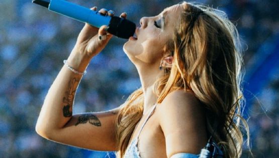 Ángela Torres abrió el show de Shakira en Vélez