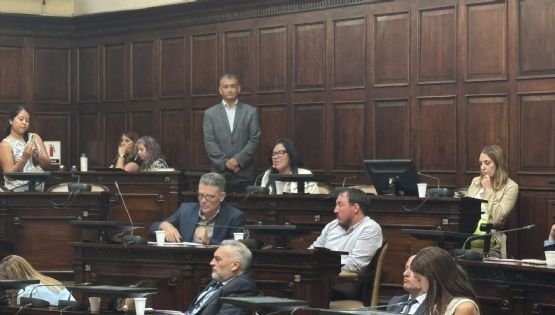 Senadores del PJ votaron divididos el proyecto minero San Jorge