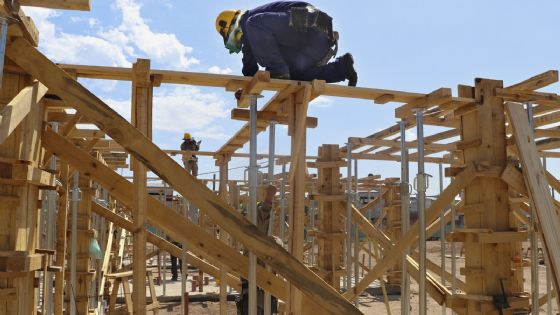 La construcción repuntó en mayo pero la industria tuvo una nueva caída 