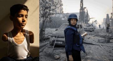 La conmovedora imagen de un niño mutilado en Gaza ganó el premio a la Foto del Año