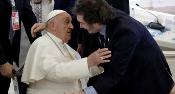 Las palabras de Javier Milei para despedir a Francisco