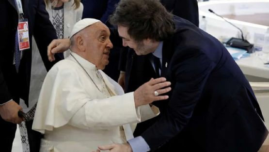 Las palabras de Javier Milei para despedir a Francisco