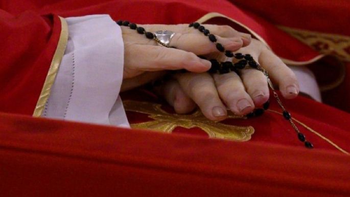 El Vaticano difundió las primeras imágenes del féretro del papa Francisco