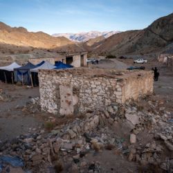 El Gobierno realizó una audiencia en el medio de la montaña por otro proyecto minero de Uspallata