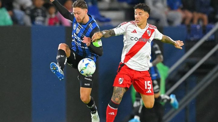River reaccionó a tiempo y logró un empate