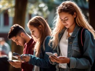 Cada vez más escuelas prohíben los teléfonos para que los estudiantes puedan concentrarse