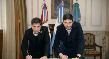 Kicillof se acerca al radicalismo para ir contra Milei