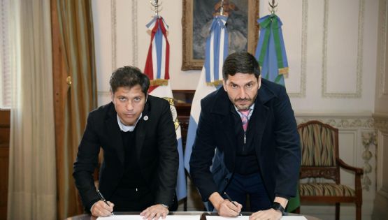 Kicillof se acerca al radicalismo para ir contra Milei