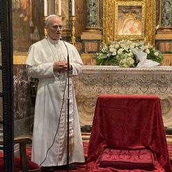 La sorpresiva visita que realizó León XIV