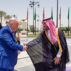 Trump ya inició su gira en  Arabia Saudita