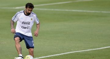 La emoción de Lavezzi tras el debut de su hijo en Unión