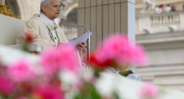 Primera misa de León XIV y su crítica al capitalismo feroz