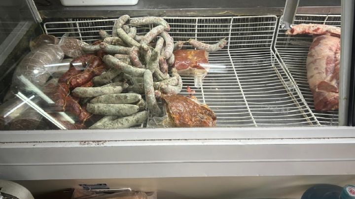 Intentaban vender 260 kilos de carne en mal estado