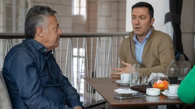 Cornejo se anotó un punto en la pulseada radical con Luis Petri