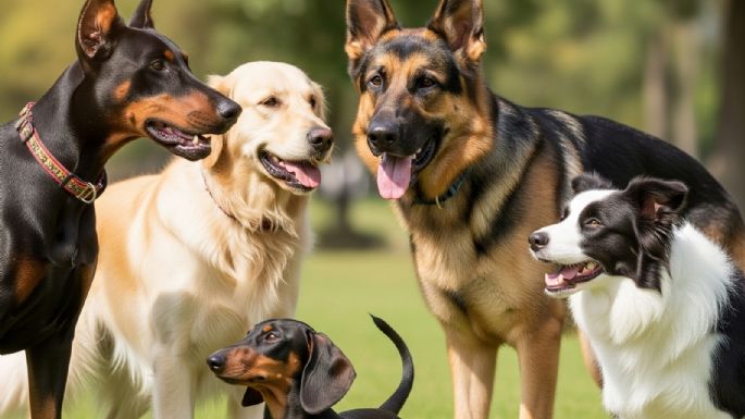 Cuáles son las cinco razas de perros más inteligentes