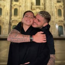 La China Suarez y Mauro Icardi se mostraron juntos y comprometidos