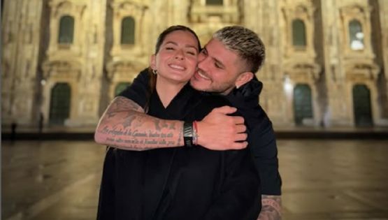 La China Suarez y Mauro Icardi se mostraron juntos y comprometidos