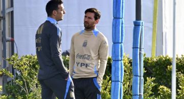 Los 11 de Scaloni para enfrentar a Colombia