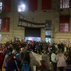 Toman facultades de la UBA en repudio a la condena de Cristina