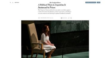 El particular titular de The New York Times sobre Cristina