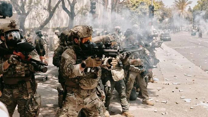 Calculan que ya hay más personal militar en Los Ángeles que en Irak y Siria