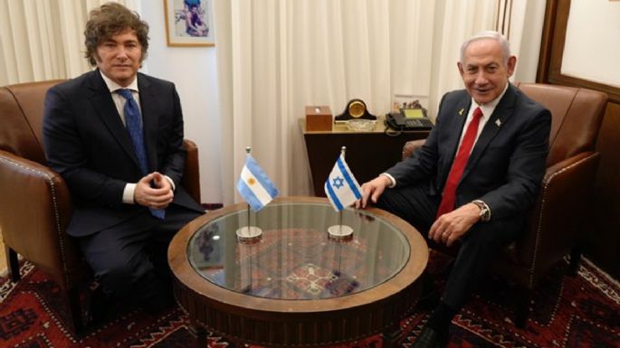 Milei confirmó que mudará la embajada argentina desde Tel Aviv hacia Jerusalén