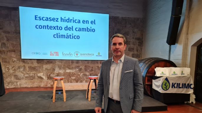 "Trabajo para que en 20 años, Mendoza siga teniendo agua"