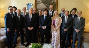 Milei expuso su plan económico ante empresarios españoles