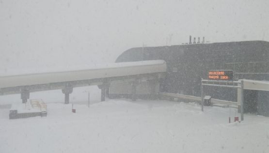 Debido al mal tiempo, el Paso Cristo Redentor seguirá cerrado 