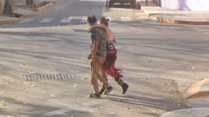 Google Street View mostraría a la acusada del crimen de Guaymallén en la calle