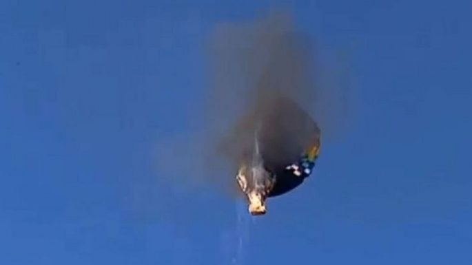 Brasil: un globo aerostático se incendió y hay ocho muertos
