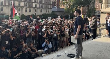 Protestas en Estados Unidos contra los ataques a Irán