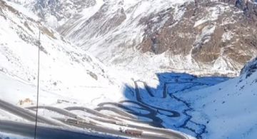 Paso Cristo Redentor: por mal tiempo cierran el camino a Chile