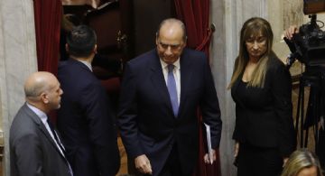 Final abrupto para la presentación de Guillermo Francos en el Senado