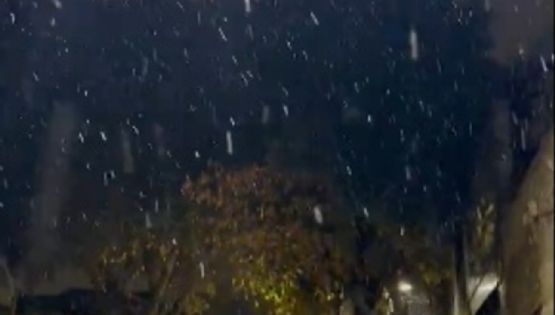 Cayó aguanieve en el llano y se prevé una helada